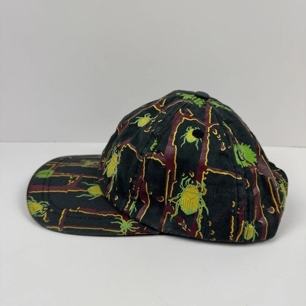Vintage Goosebumps AOP Hat Youth 90s SnapBack Cap RL Stine Beetles